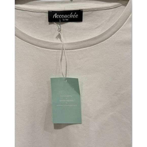 NWT Accouchée Side Zip Maternity/Nursing T-Shirt Size S/M - Picture 5 of 7